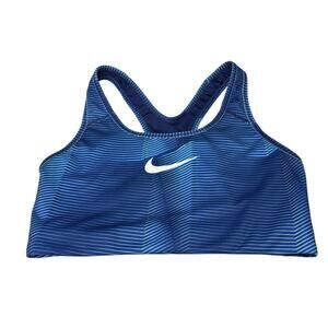 Nike Dri-Fit Sport Bra Striped Size M